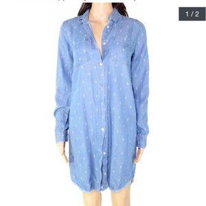 Thread + Supply denim shirt dress NWT sz Large